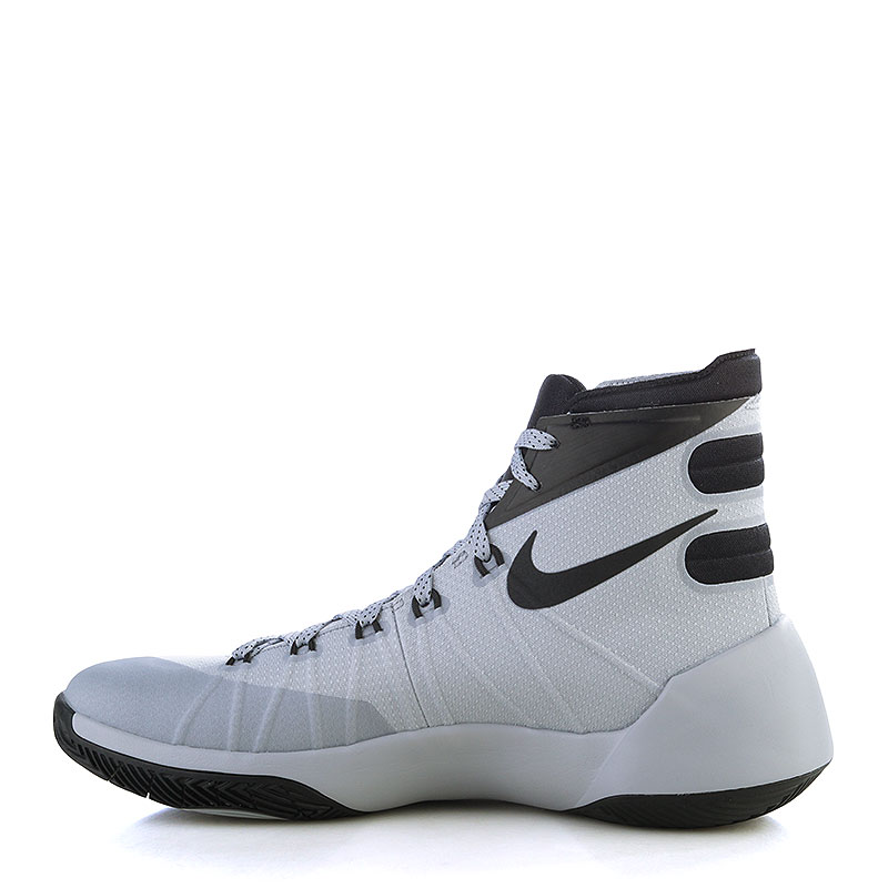 мужские серые баскетбольные кроссовки Nike Hyperdunk 2015 749561-010 - цена, описание, фото 3